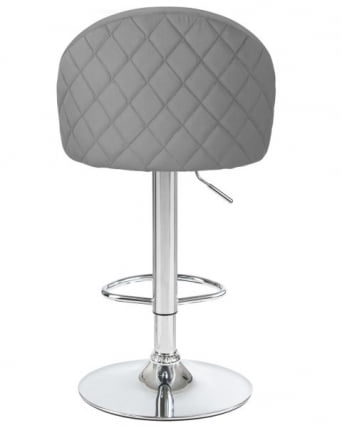 Стул барный DOBRIN MILANA (серый велюр (MJ9-75)) 2 шт_5