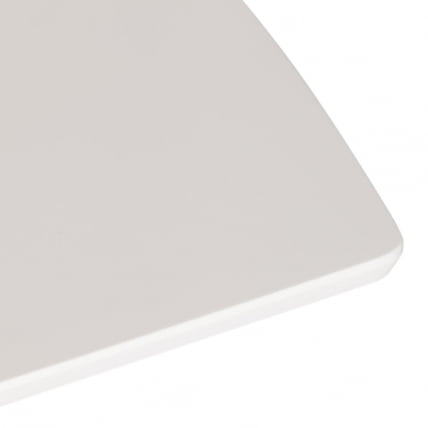 Стол обеденный Claire квадратный столешница МДФ, опоры дерево гевея, белый / натуральное дерево, 80 x 80 x 75см_3