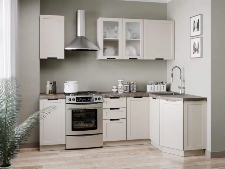 Шкаф кухонный 300 Джамис ЛД 296.310.000.100 Белый Кашмир_2