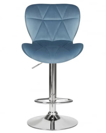 Стул барный ДОБРИН БАРНИ (пудрово-голубой велюр (МДЖ9-74)) 2 шт / DOBRIN BARNY (MJ9-74))_8