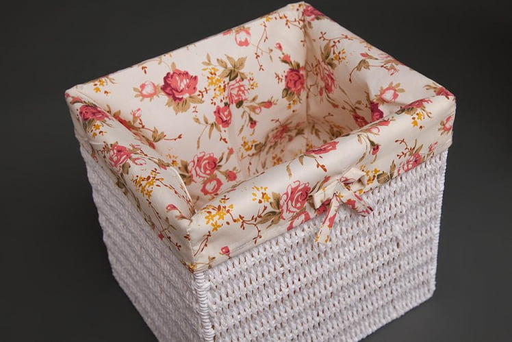 Тумба с корзиной и 2 ящиками Secret De Maison ARC 2 ( mod. HX16-827 S ) Слоновая кость_1