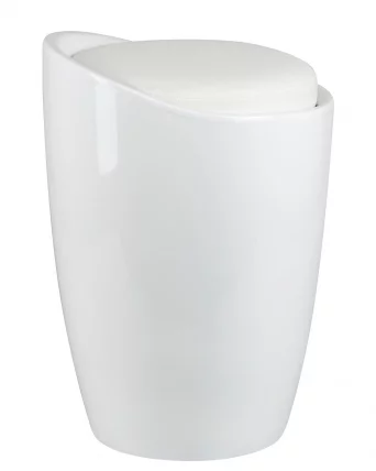 Табурет с местом для хранения LM-1100 Белый_2