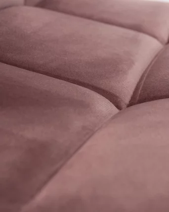 Офисное кресло для персонала DOBRIN TERRY Пудрово-розовый велюр MJ9-32_7