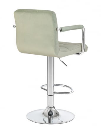 Стул барный ДОБРИН КРУГЕР АРМ (мятный велюр (МДЖ9-87)) 2 шт / DOBRIN KRUGER ARM (MJ9-87))_4