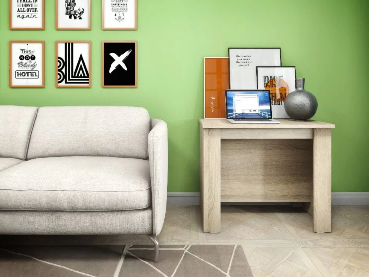 Стол-трансформер СТ 80-12 Дуб сонома_2