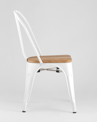 Стул TOLIX WOOD Белый_2