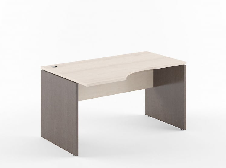 Стол письменный левый XCET 149 L Бук Тиара/Рено_0