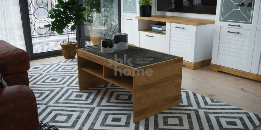 Стол журнальный №3, Честер (868*520*450) Риббек Натуральный, 60509 _1