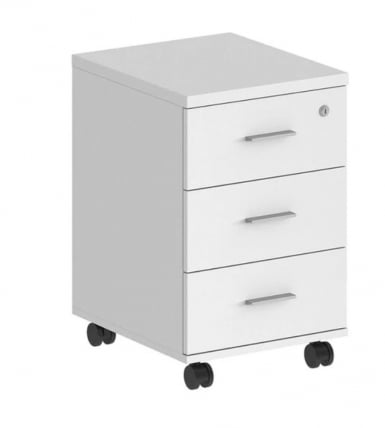 Тумба мобильная с тремя ящиками Sigma SG.611.WH.WH Белый_0