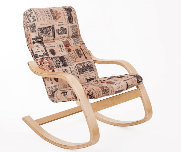 Кресло-качалка Эйр бежевый каркас винум 02_0