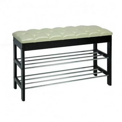 Банкетка Грейс Миланский орех Слоновая кость_0