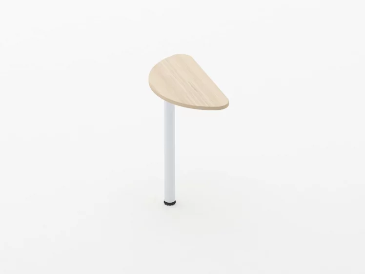 Приставка-полукруг Glassy 2.14 Орех_0