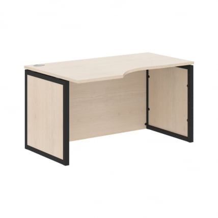 Стол письменный левый XTEN-QP XQPCET 149H L Бук Тиара Антрацит_0