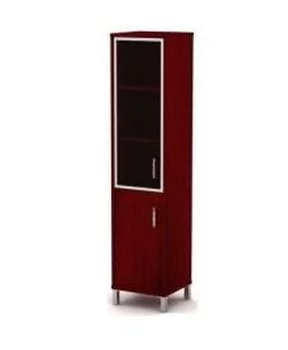 Стеллаж стекло в раме В431.4 R Венге магия_0