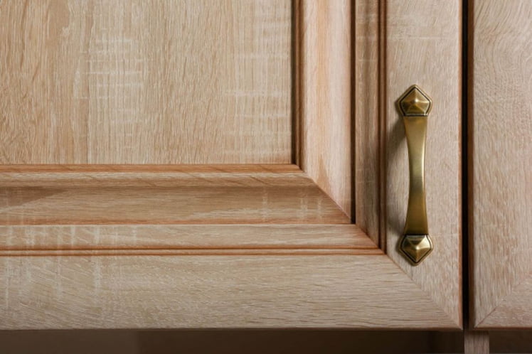 Шкаф кухонный окончание 350 радиусный высокий с карнизом Кантри ЛД 235.531.000 Сономе эйч светлая_3