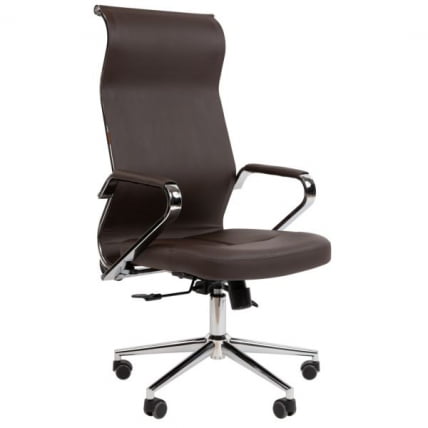 Кресло руководителя Chairman 702 ЭКО Коричневый_0