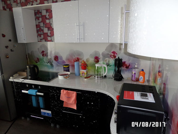 Глянцевый фартук (КОМПОЗИТ) KM 229_1