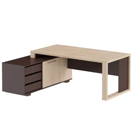 Стол руководителя ACT 1916 L Дуб Девон_0