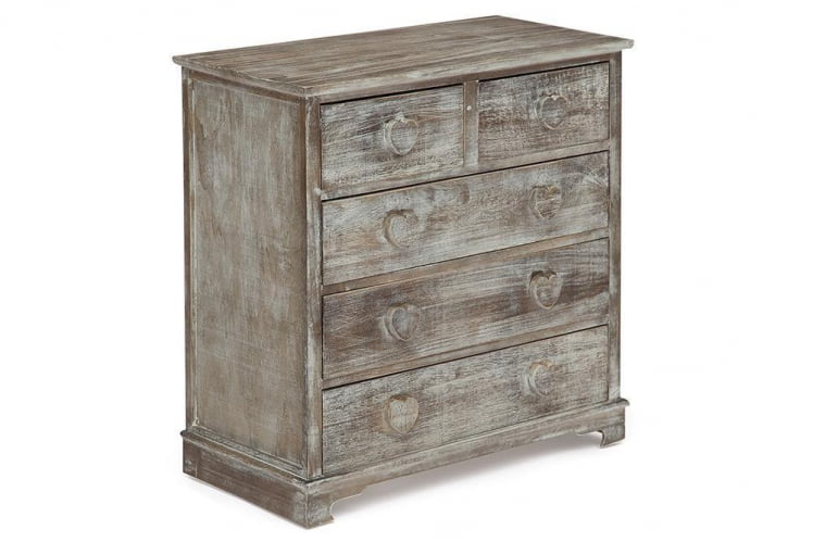 Комод с 5 ящиками Secret De Maison AMOUR ( mod. HX16-004NS ) Натуральный Антик_0