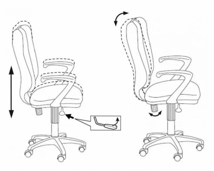 Кресло Бюрократ CH-540AXSN/TW-10_10