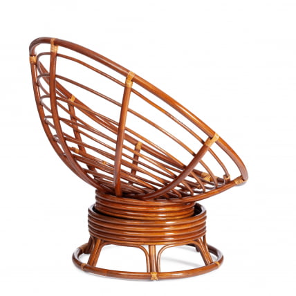 Кресло-качалка ПАПАСАН/ПАПАСАН в 23/01 Б /без подушки/ 115х78х104 см, Пекан (орех) / PAPASAN/ПАПАСАН w B Pecan_2