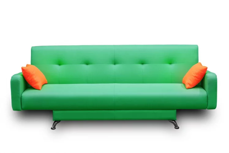 Диван MANGO 3 (2 категория) Зеленый Оранжевый_0