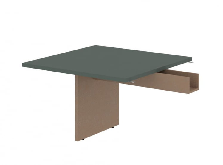 Стол для заседаний приставной VELION VFCT 1212.1 Нефрит Кобра_0