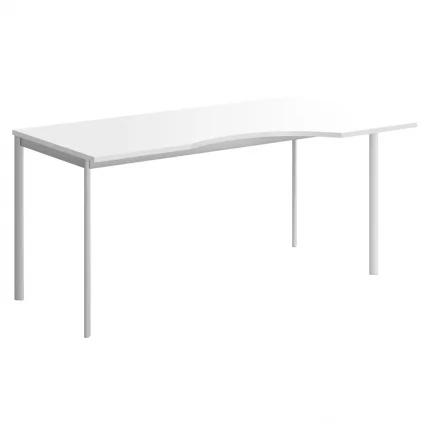 Стол эргономичный IMAGO-S CA-1S(L/R) белый алюминий_0