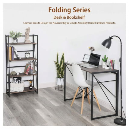 Стеллаж на металлокаркасе BRABIX LOFT SH-001 Дуб натуральный_13