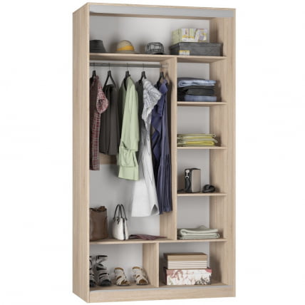 Шкаф-купе Б-220х120х60-2(ЯШТ-Д9Д10) / B-220х120х60-2(ЯШТ-D9D10)_1