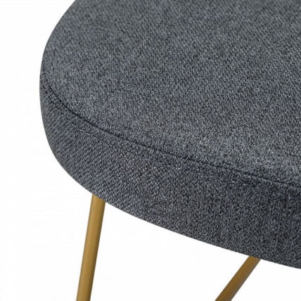 Кресло Ларс темно-серый/Линк золото / Lars_6