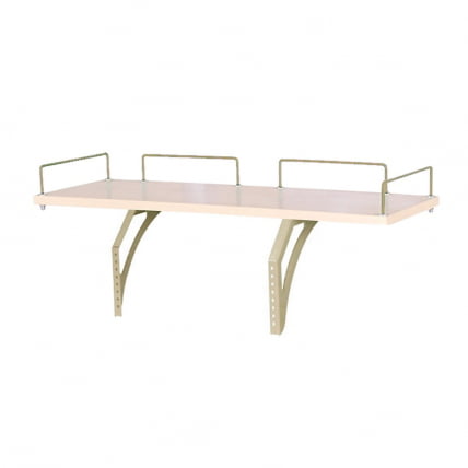 Полка задняя к столам Polka_z 1/600 (Polka_z 7/600) Яблоня Бежевый_0