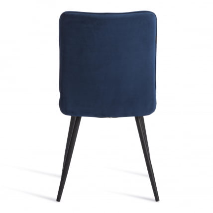 Стул обеденный Bari велюр, 46х55х89, Blue (синий)_3