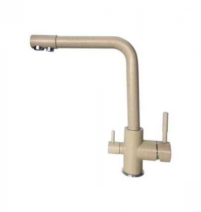 Смеситель Кухонный Lex Biferno Ivory_0