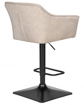 Стул барный DOBRIN RALF (бежевый твид (LEO26))_3