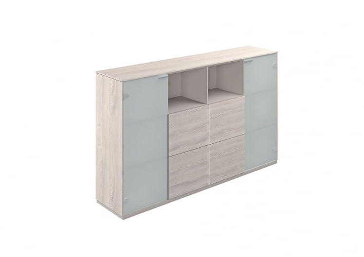 Шкаф средний с ящиками Atlas NZ-0316.YN.YN Ясень Наварра_0