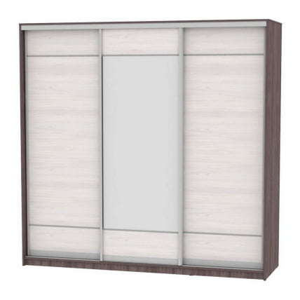 Шкаф-купе B-230х235х60-1(ЯАТ-ЯАС-D7D8D7)_0