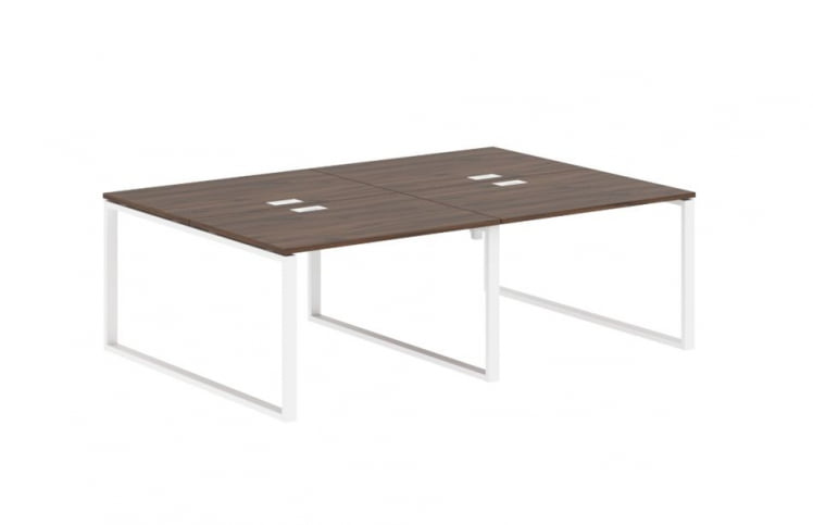 Бенч-система EDIS EQWST 2316 Дуб Денвер темный Белый_0