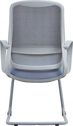 Кресло для посетителей Еверпроф ЕП-810 Греи Сетка Серый / Everprof EP-810 Grey_4