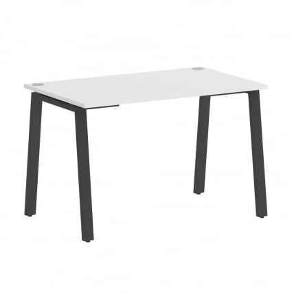 Стол письменный HOME OFFICE VR.SP-3-118.A Белый Бриллиант/Антрацит металл_0