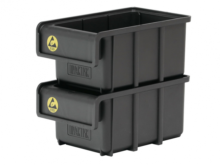 Ящик пластиковый Практик ЕСД 170кс105кс80 / ESD 170x105x80_3