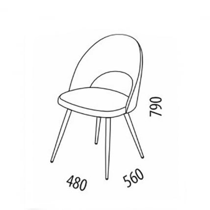 Стул Статус Десерт светло-серый_5