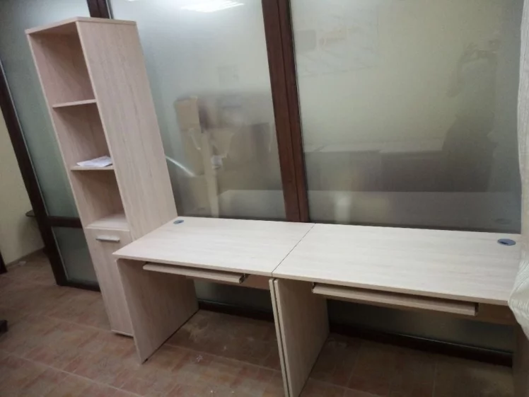 Стол прямой Deka ЛДСП каркас 75.06.10 Туя/Белый_2