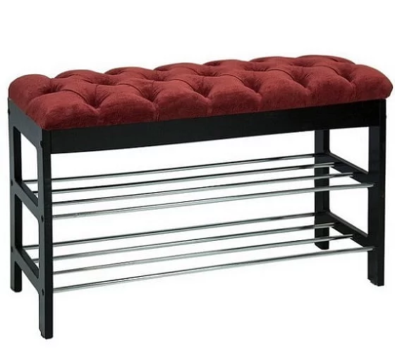 Банкетка Грейс Венге Бордо_1