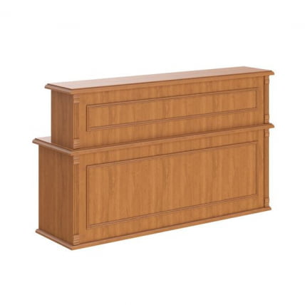 Стойка ресепшен RMS 200 Орех гарда_0