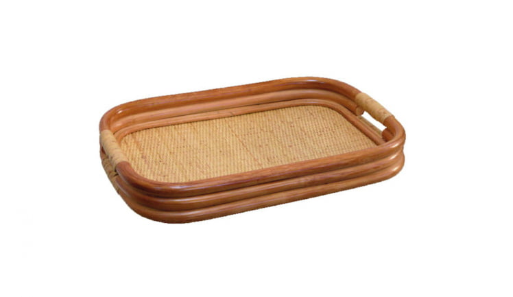 Поднос прямоугольный 21/04 коньяк_0