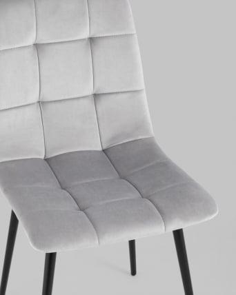 Стул Одди велюр Светло-серый_7