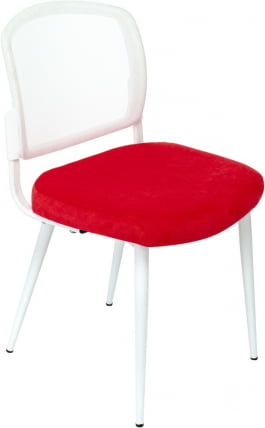 Стулья для кухни Бюрократ KF-8W Красный 2 шт._1