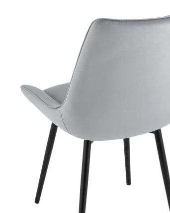 Стул Дарвин велюр Серый_6