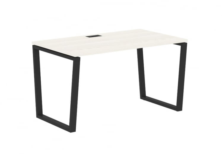 Стол письменный EDIS EVST 1380 Ясень Траун Черный_0